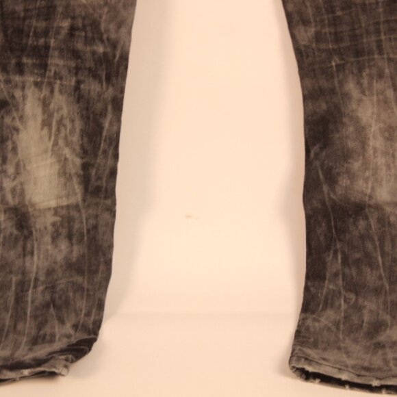 Vintage Revolution Grey/Black Flag Stretch Jeans - Picture 7 of 11